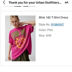 Urban Outfitters Blink 182 Graphic Tee